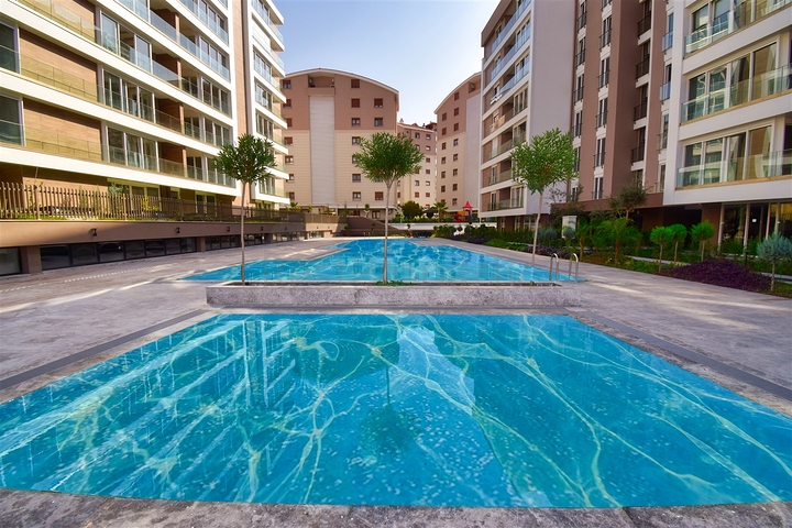 Wohnung mit 3+1 Grundriss in der Nachbarschaft von Undschali - Antalya