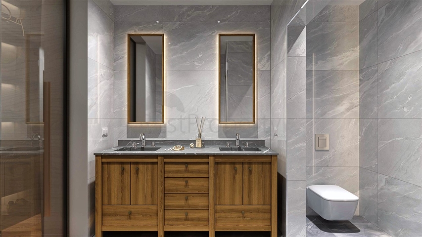 4+1-Villa in der Region Doshemealty - Antalya