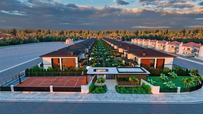 4+1-Villa in der Region Doshemealty - Antalya