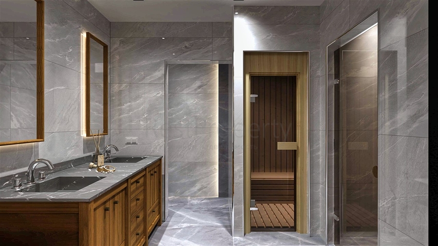 4+1-Villa in der Region Doshemealty - Antalya