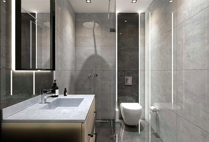 4+1-Villa in der Region Doshemealty - Antalya