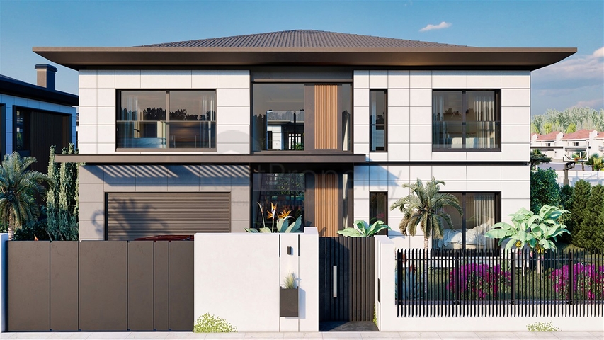 4+1-Villa in der Region Doshemealty - Antalya