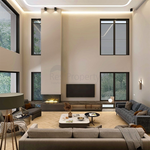 4+1-Villa in der Region Doshemealty - Antalya