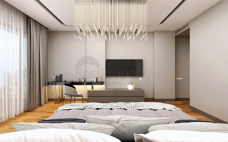 4+1-Villa in der Region Doshemealty - Antalya