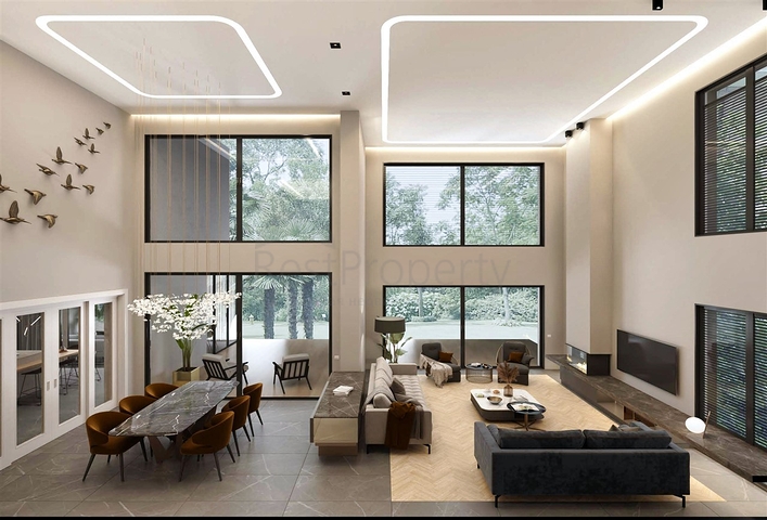 4+1-Villa in der Region Doshemealty - Antalya