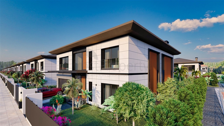 4+1-Villa in der Region Doshemealty - Antalya