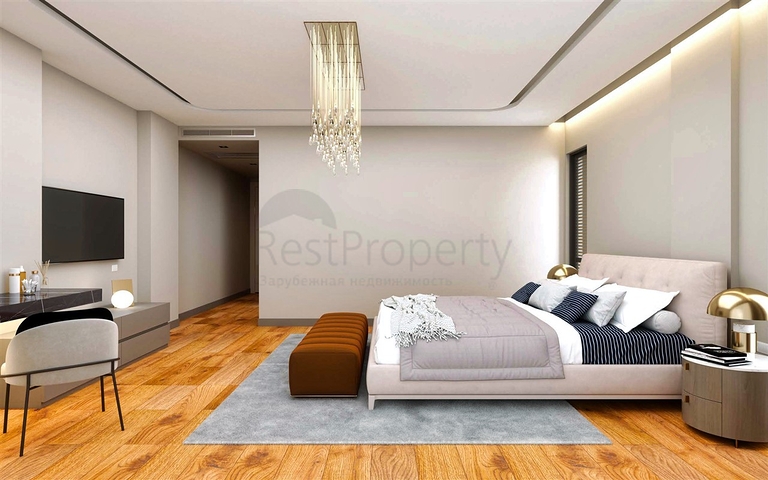 4+1-Villa in der Region Doshemealty - Antalya