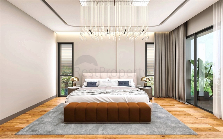 4+1-Villa in der Region Doshemealty - Antalya