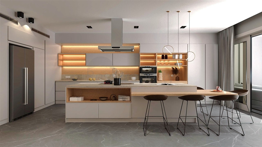 4+1-Villa in der Region Doshemealty - Antalya