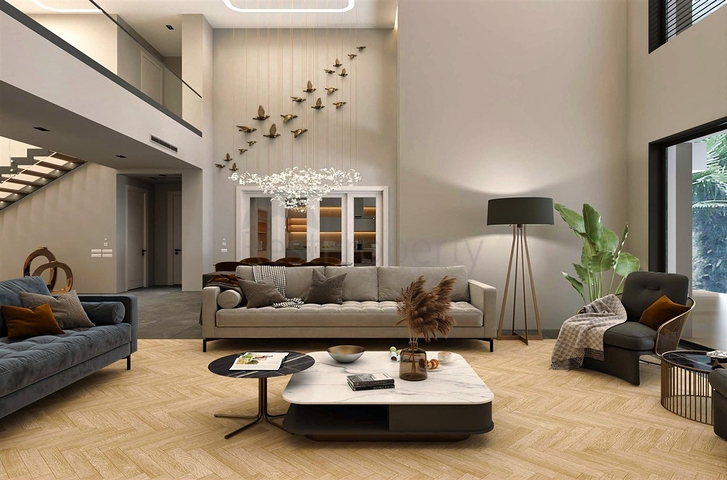 4+1-Villa in der Region Doshemealty - Antalya