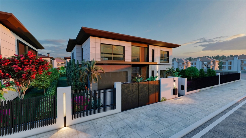 4+1-Villa in der Region Doshemealty - Antalya