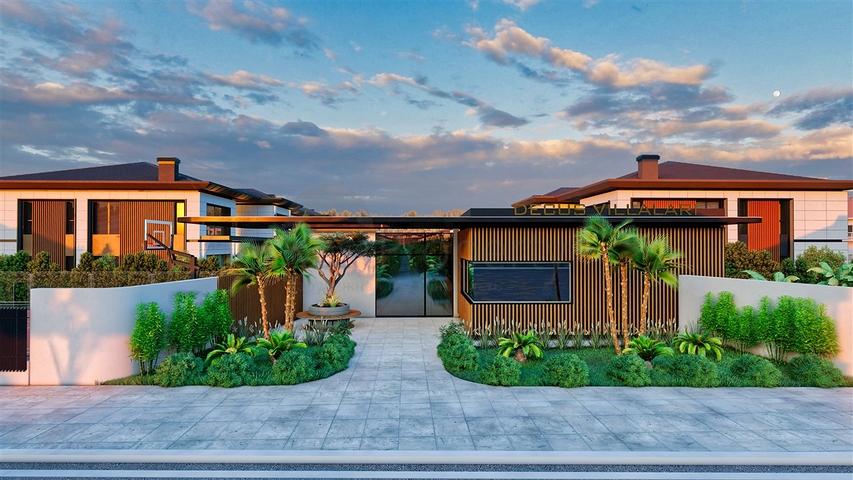 4+1-Villa in der Region Doshemealty - Antalya