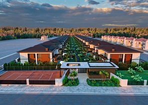 4+1-Villa in der Region Doshemealty - Antalya