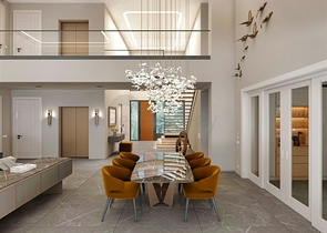 4+1-Villa in der Region Doshemealty - Antalya