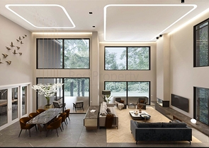 4+1-Villa in der Region Doshemealty - Antalya