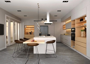 4+1-Villa in der Region Doshemealty - Antalya