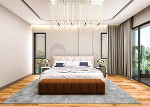 4+1-Villa in der Region Doshemealty - Antalya