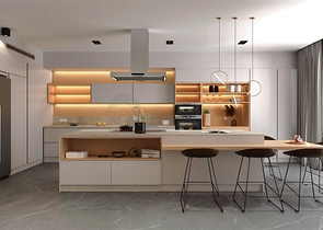 4+1-Villa in der Region Doshemealty - Antalya