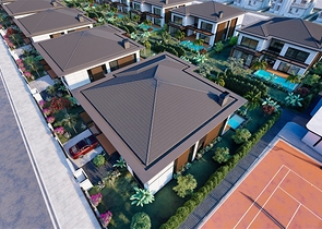 4+1-Villa in der Region Doshemealty - Antalya