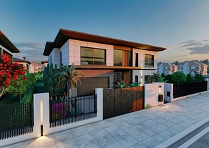 4+1-Villa in der Region Doshemealty - Antalya