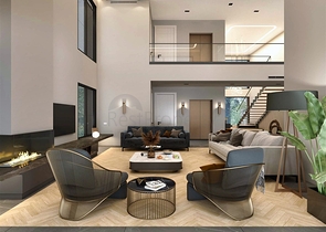 4+1-Villa in der Region Doshemealty - Antalya