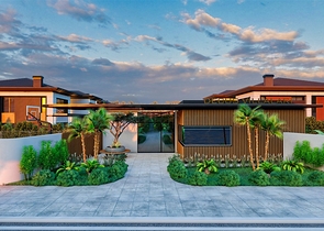 4+1-Villa in der Region Doshemealty - Antalya