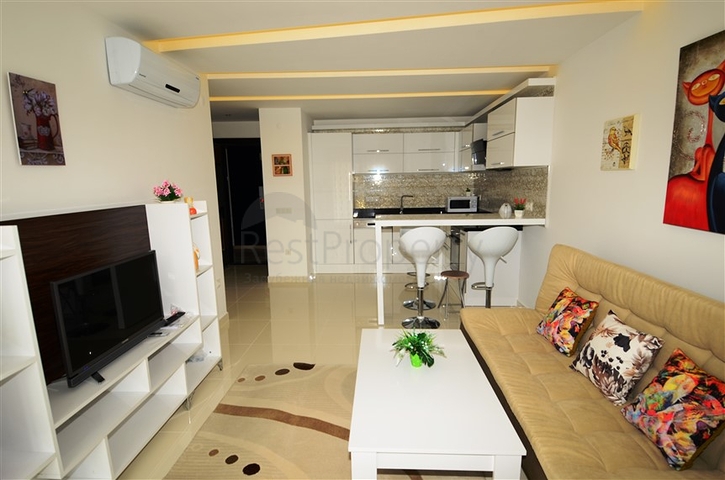 1+1 Apartment im Zentrum von Alanya zu vermieten