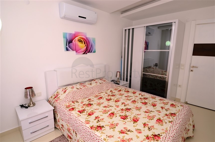 1+1 Apartment im Zentrum von Alanya zu vermieten