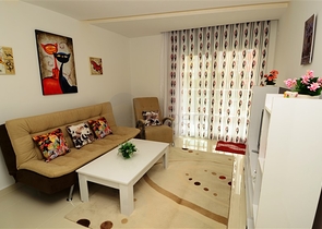 1+1 Apartment im Zentrum von Alanya zu vermieten