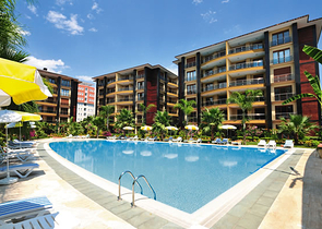 Möblierte Wohnung 1+1 in Alanya