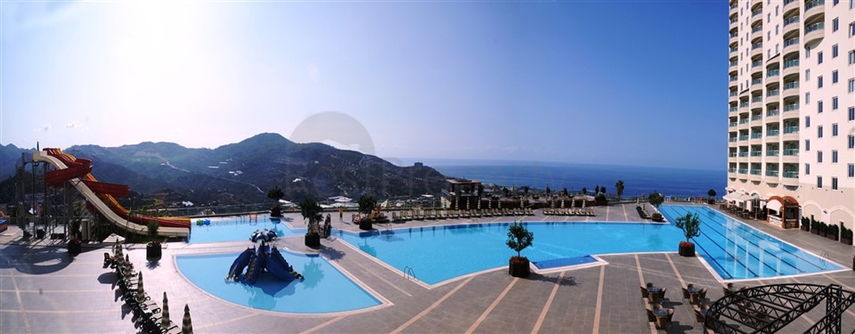 Luxus-Apartment mit direktem Meerblick