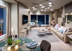 Ein einzigartiger Wolkenkratzer im Herzen von Istanbul, im Stadtteil Shishli