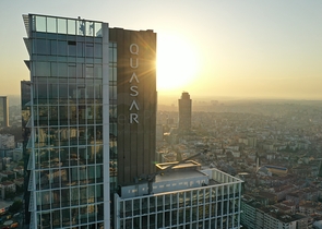 Ein einzigartiger Wolkenkratzer im Herzen von Istanbul, im Stadtteil Shishli