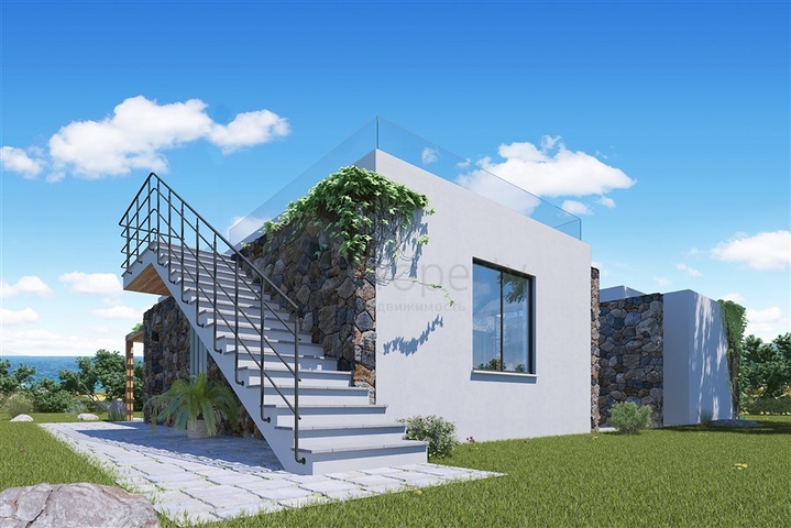 Villa mit drei Schlafzimmern und herrlichem Meerblick auf Nordzypern 