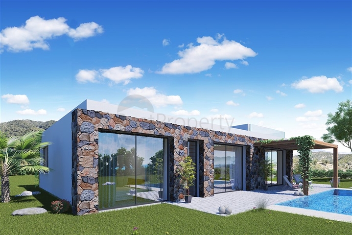 Villa mit drei Schlafzimmern und herrlichem Meerblick auf Nordzypern 