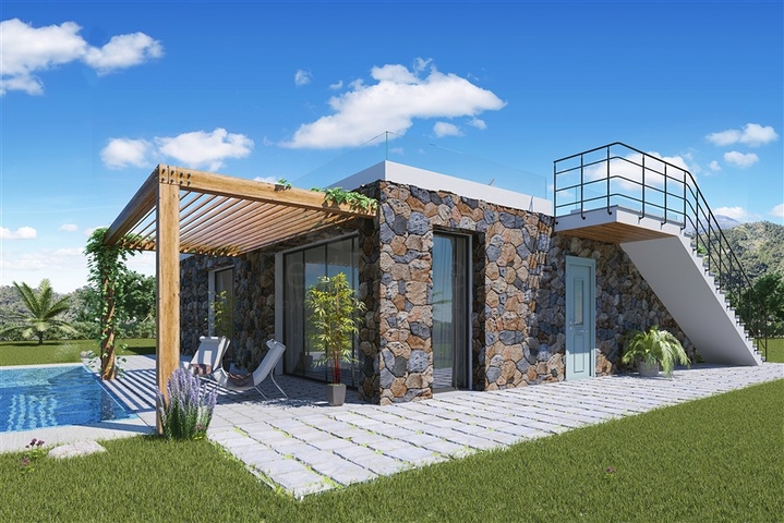 Villa mit drei Schlafzimmern und herrlichem Meerblick auf Nordzypern 