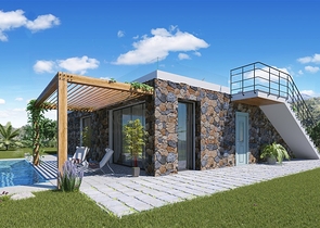 Villa mit drei Schlafzimmern und herrlichem Meerblick auf Nordzypern 