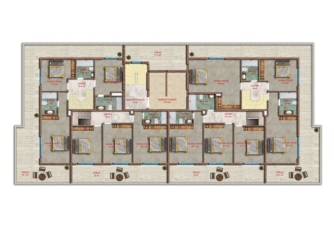 Neues Projekt im Bezirk Mahmutlar