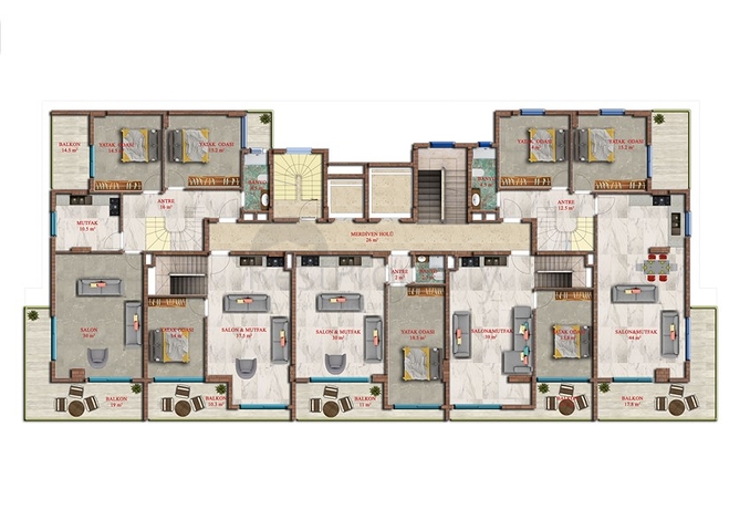 Neues Projekt im Bezirk Mahmutlar