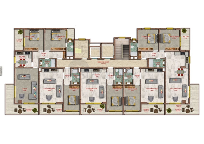 Neues Projekt im Bezirk Mahmutlar