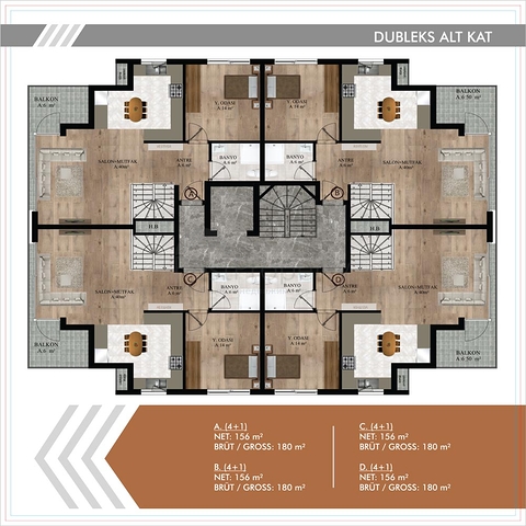 Projekt im Konyaalti-Viertel von Antalya