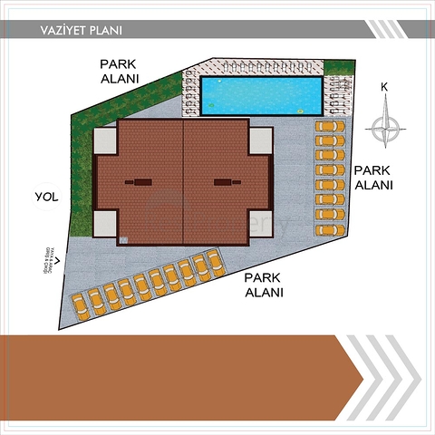 Projekt im Konyaalti-Viertel von Antalya
