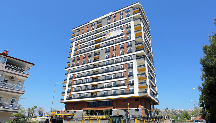 Wohnanlage mit Gasheizung im Stadtteil Kepez Antalya