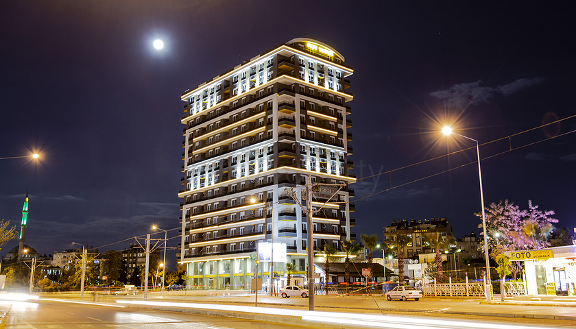 Wohnanlage mit Gasheizung im Stadtteil Kepez Antalya