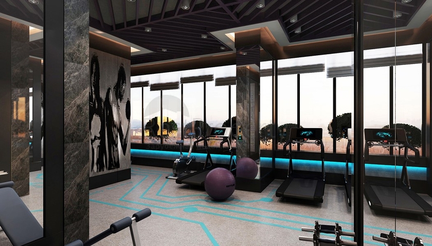 Wohnanlage mit Gasheizung im Stadtteil Kepez Antalya