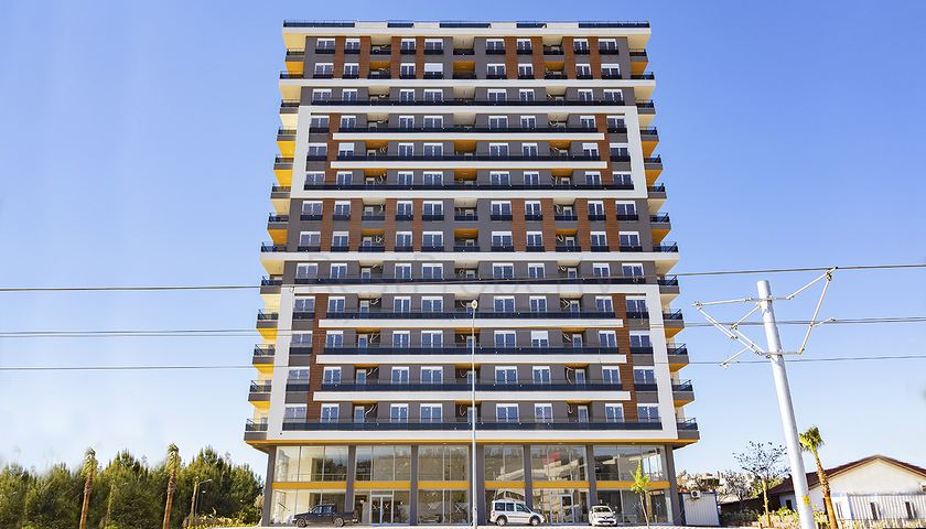 Wohnanlage mit Gasheizung im Stadtteil Kepez Antalya