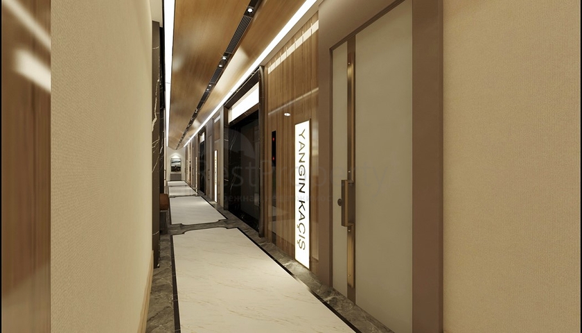 Wohnanlage mit Gasheizung im Stadtteil Kepez Antalya