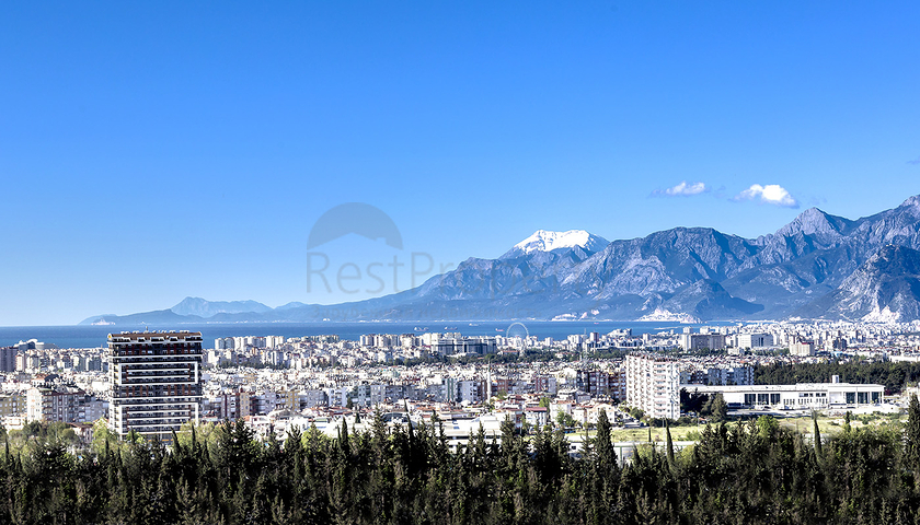 Wohnanlage mit Gasheizung im Stadtteil Kepez Antalya
