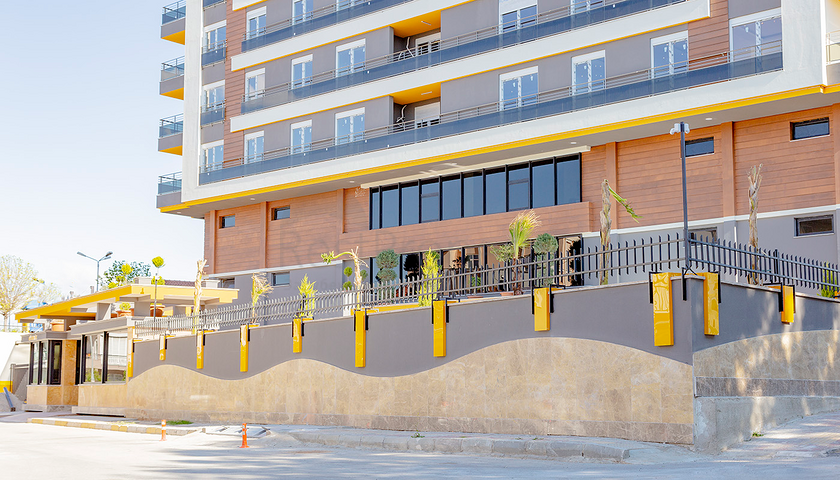 Wohnanlage mit Gasheizung im Stadtteil Kepez Antalya