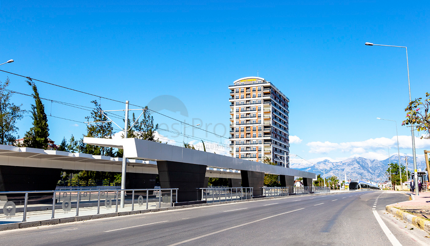 Wohnanlage mit Gasheizung im Stadtteil Kepez Antalya